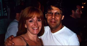 Kasim Sulton and Pam at The Tin Angel - 7/22/06