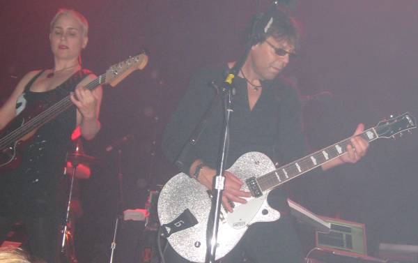 Kasim Sulton and Todd Rundgren at Mod Club Theater, Toronto, Canada, 06/28/09 - Photo by Adele Pimentel