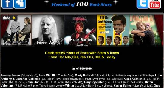 Kasim Sulton at Weekend Of 100 Rock Stars