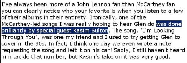 Kasim Sulton in NewJerseyStage.com
