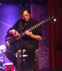 Kasim Sulton at Todd Rundgren gig at City Winery, New York City, 02/27/12 - photo by Mark Woodin