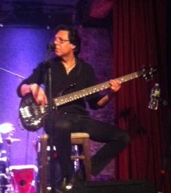 Kasim Sulton at Todd Rundgren gig at City Winery, New York City, 02/27/12 - photo by Mark Woodin