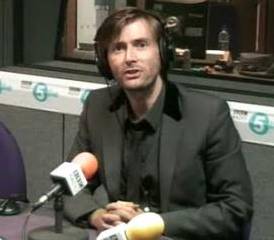 David Tennant on The Richard Bacon Show on Radio 5 Live - 10/07/10