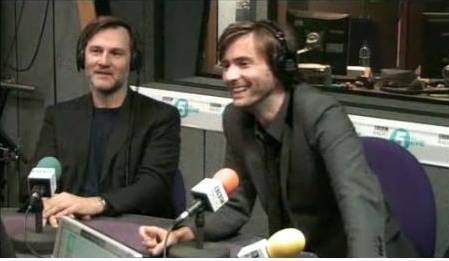 David Tennant on The Richard Bacon Show on Radio 5 Live - 10/07/10