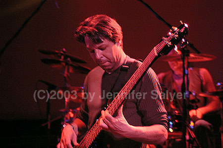 Kasim Sulton as part of The Pat Travers Band 3/22/03 (Photo by Jennifer Salyer)