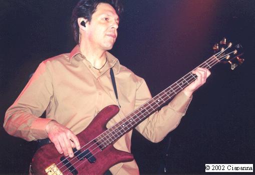 Kasim Sulton in Wilkes Barre - 12/9/02 (Photo by Frank Ciapanna)