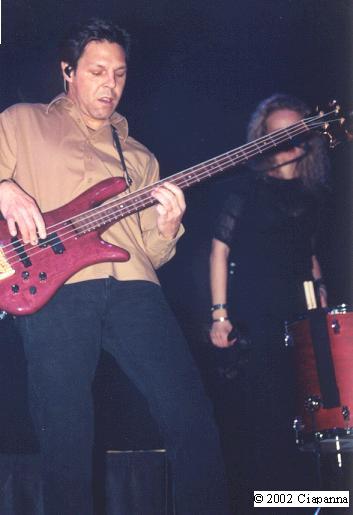Kasim Sulton in Wilkes Barre - 12/9/02 (Photo by Frank Ciapanna)