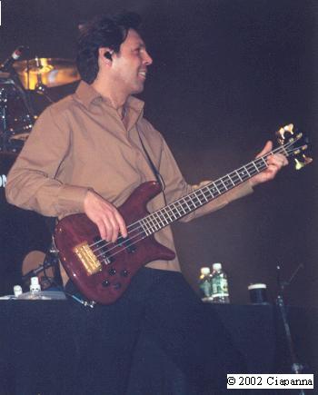 Kasim Sulton in Wilkes Barre - 12/9/02 (Photo by Frank Ciapanna)