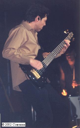 Kasim Sulton in Wilkes Barre - 12/9/02 (Photo by Frank Ciapanna)