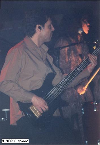 Kasim Sulton in Wilkes Barre - 12/9/02 (Photo by Frank Ciapanna)