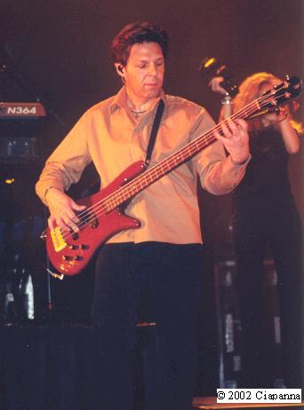 Kasim Sulton in Wilkes Barre - 12/9/02 (Photo by Frank Ciapanna)