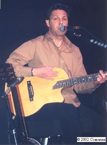 Kasim Sulton in Wilkes Barre - 12/9/02 (Photo by Frank Ciapanna)