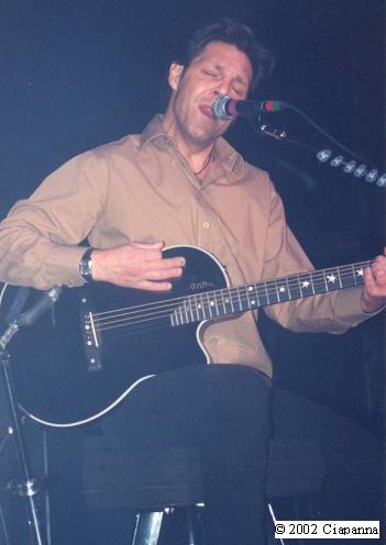 Kasim Sulton in Wilkes Barre - 12/9/02 (Photo by Frank Ciapanna)