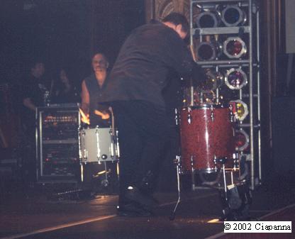 Kasim Sulton in Wilkes Barre - 12/9/02 (Photo by Frank Ciapanna)