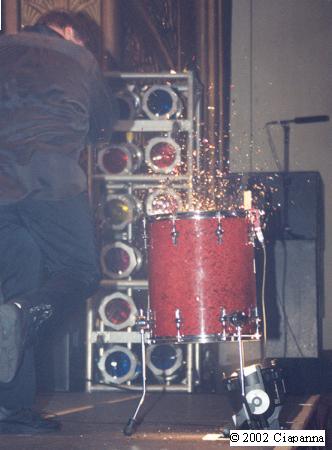 Kasim Sulton in Wilkes Barre - 12/9/02 (Photo by Frank Ciapanna)