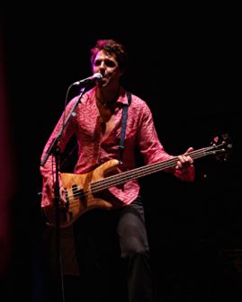 Kasim Sulton at PNC Bank Arts Center (08/27/05) - photo by Gary Goat Goveia