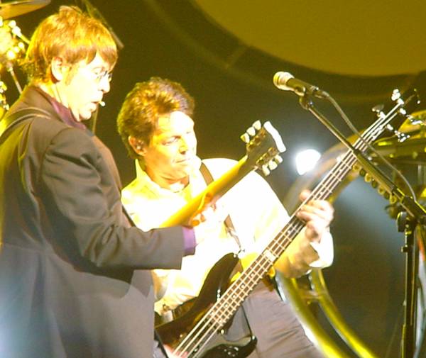 Kasim Sulton and Elliot Easton in Universal City, Los Angeles