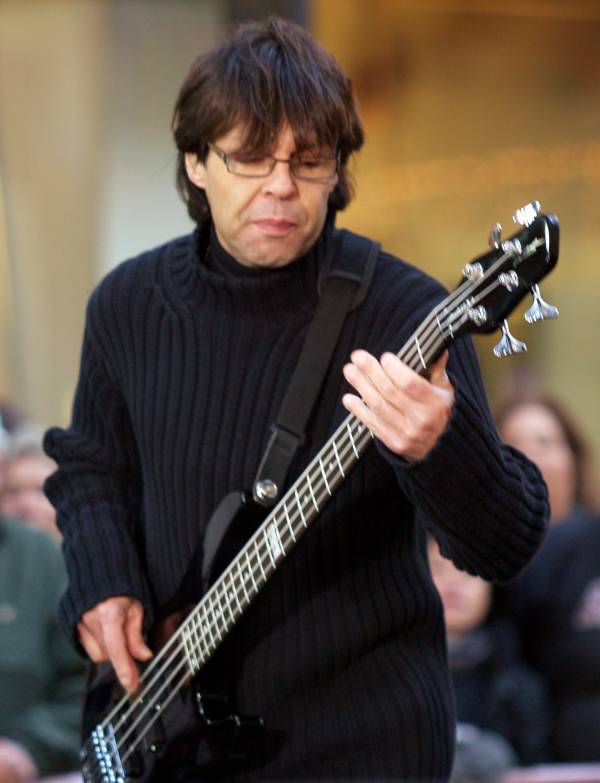 Kasim Sulton on The Today Show with Meat Loaf - 10/27/06 (photo by Gary Goat Goveia)