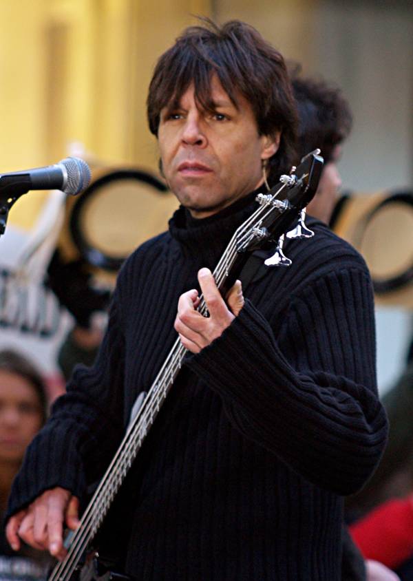 Kasim Sulton on The Today Show with Meat Loaf - 10/27/06 (photo by Gary Goat Goveia)