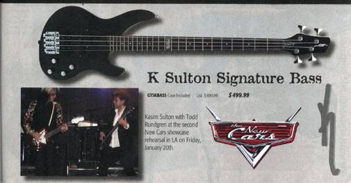 KSulton Bass advert