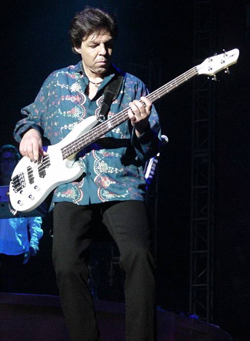 Kasim Sulton with Meat Loaf at Wembley Arena, London, England, 5/25/07