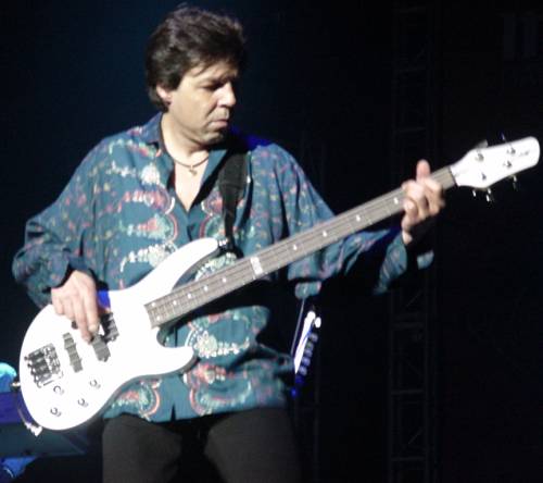 Kasim Sulton with Meat Loaf at Wembley Arena, London, England, 5/25/07