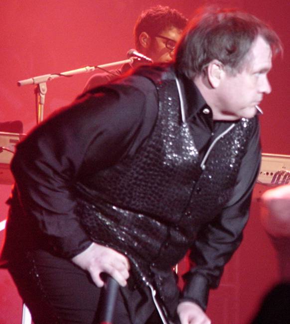 Kasim Sulton with Meat Loaf in Manchester, England, 5/10/07