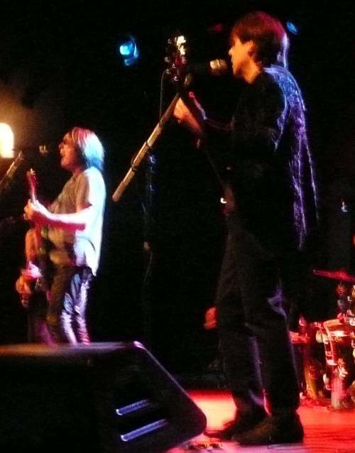 Kasim Sulton and Todd Rundgren at World Cafe Live, Philadelphia, PA, 12/08/07