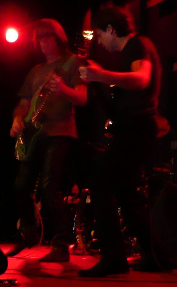 Kasim Sulton and Todd Rundgren at World Cafe Live, Philadelphia, PA, 12/08/07