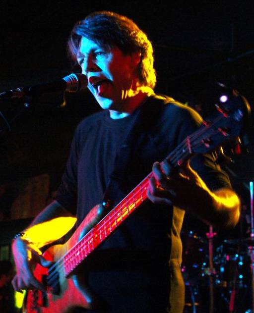 Kasim Sulton and Todd Rundgren at The Stone Pony, Asbury Park, NJ, 12/13/07 - photo by Gary Goat Goveia