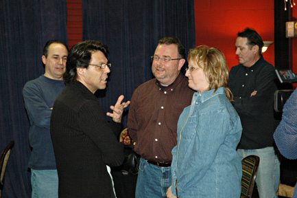 The Kasim Sulton Band Meet and Greet at The Academy Theatre, Avondale Estates, GA, 03/01/08 - photo by Doug of Rundgren Radio