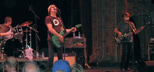 Kasim Sulton and Todd Rundgren at the Tampa Theatre, Tampa, Florida, 04/12/08 - photo by Tony Cona