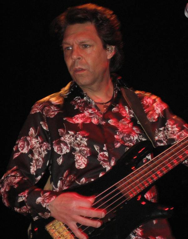 Kasim Sulton and Todd Rundgren at The Variety Playhouse in Atlanta, GA, 04/17/08 - photo by Whitney Burr