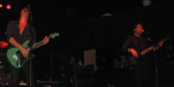 Kasim Sulton and Todd Rundgren at The Handlebar, Greenville, SC, 04/18/08 - photo by Mark