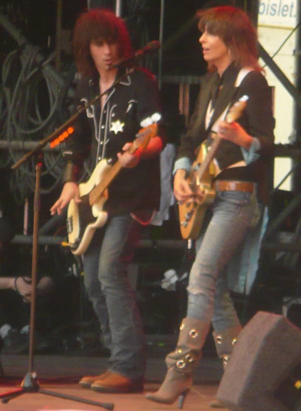 Kasim Sulton and Todd Rundgren at Norwegian Wood Festival, Oslo, Norway - 06/13/09