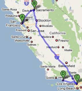 Todd Rundgren Band Tour Map