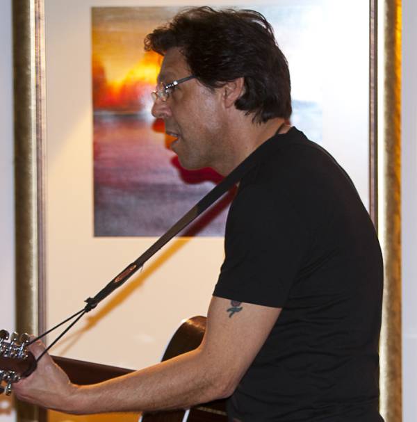 Kasim Sulton at his House Party Gig, Indianapolis, IN, 05/19/10 - photo by Mark Watson