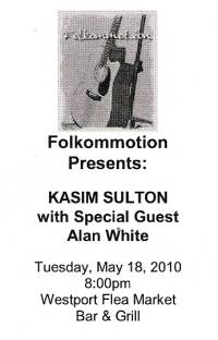 Kasim Sulton solo gigs tickets - May 2010