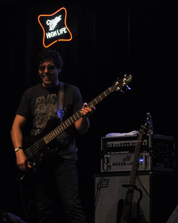 Kasim Sulton and Todd Rundgren at Summerfest, Milwukee, WI, 07/10/11 - photo by Whitney Burr