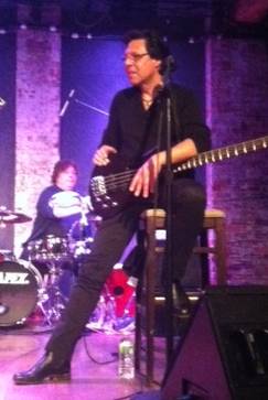 Kasim Sulton at Todd Rundgren gig at City Winery, New York City, 02/27/12 - photo by Mark Woodin