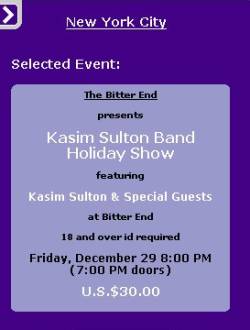 Kasim Sulton at The Royal Albert Hall - 10/16/06