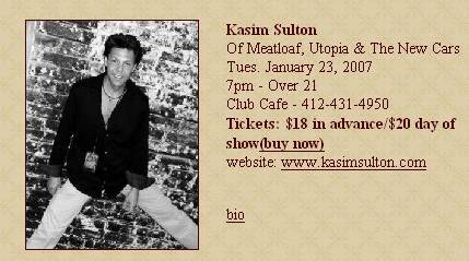 Kasim Sulton Solo Tour