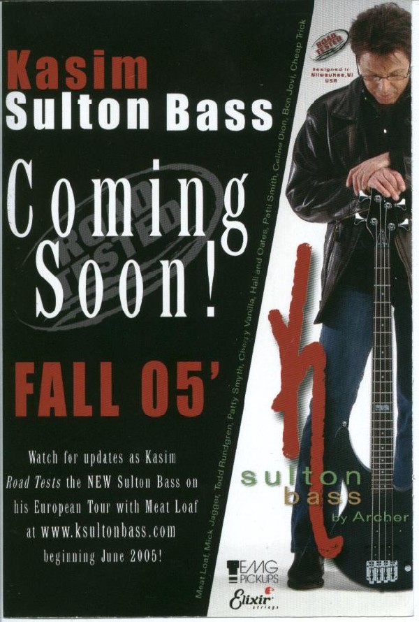 Kasim Sulton Signature Bass