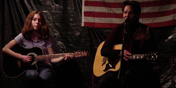 Kasim Sulton and Amy in Albany - 02/23/02