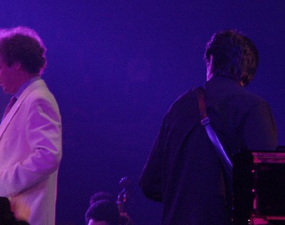 Kasim Sulton and Robert Groslot at The Night Of The Proms, Antwerp - 11/01/01