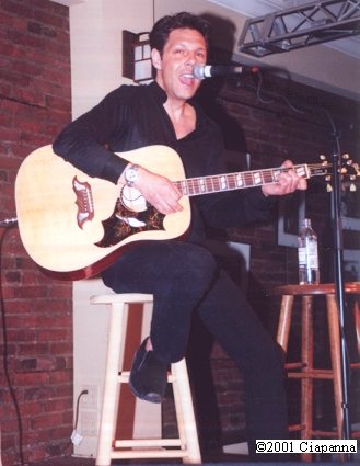 Kasim Sulton at The Point 5/19/01 - photo by Frank Ciapanna