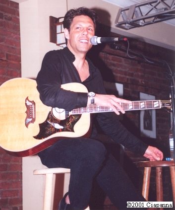 Kasim Sulton at The Point 5/19/01 - photo by Frank Ciapanna