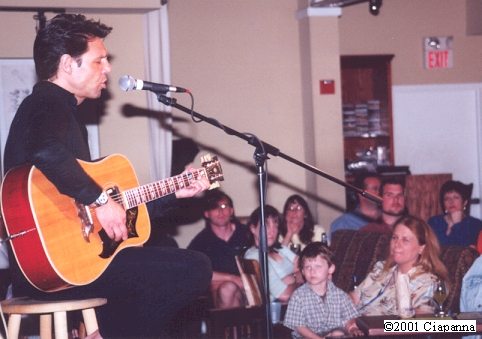 Kasim Sulton at The Point 5/19/01 - photo by Frank Ciapanna