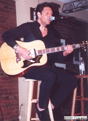 Kasim Sulton at The Point 5/19/01 - photo by Frank Ciapanna