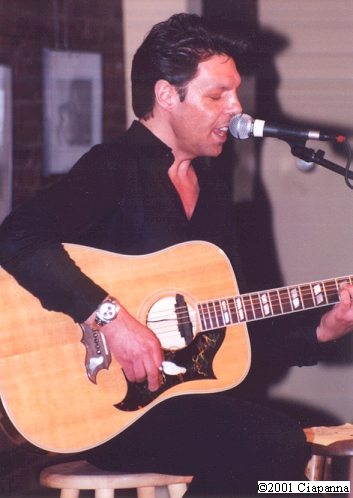 Kasim Sulton at The Point 5/19/01 - photo by Frank Ciapanna